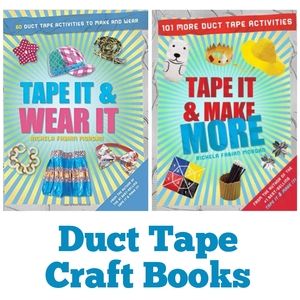 Craft Books- Make It & Wear It + Take it & Make it More Duct Tape Projects
